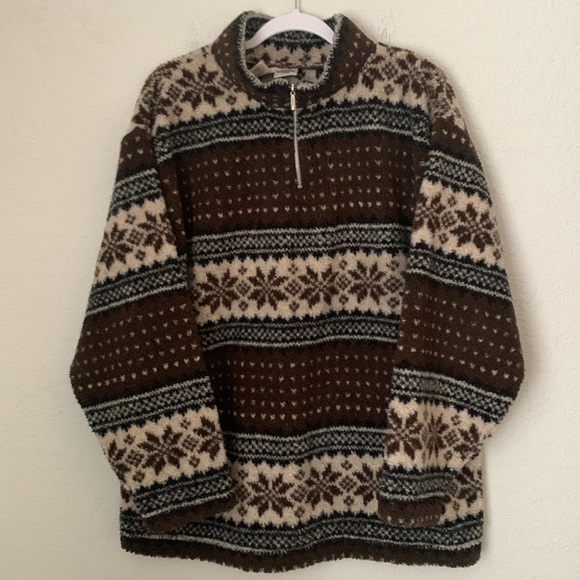 EssetiL Style 3/4 zip Sweatshirt Size L/ Grande - Picture 1 of 9